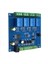 5x Modbus Rtu 4 Yolu Röle Modülü 7-24V Röle Modül Anahtarı RS485/TTL Giriş ve Ters Koruma ile Çıkış (Yurt Dışından) 2