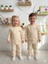 Mevsimlik Unisex Alt Üst Pamuklu ve Likralı Gündelik Eşofman Takımı 1-5 Yaş 1