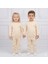 Mevsimlik Unisex Alt Üst Pamuklu ve Likralı Gündelik Eşofman Takımı 1-5 Yaş 2
