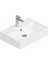 Sistema Z Tezgah Üstü Kare Lavabo 60 x 42 cm Beyaz Seramik 1