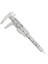 0-80MM Çift Ölçekli Plastik Veri Caliper Ölçüm Öğrenci Kaliperi Mini Ölçüm Aracı (Yurt Dışından) 5