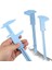 5pcs Kaş Ölçüm Cetveli Kaş Hareketli Cetvel Ölçüm Aracı Vernier Caliper Öğrenci Ofisi Için Çift Ölçekli Cetvel (Yurt Dışından) 3