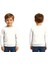 Unisex Düz Baskısız Çocuk Sweatshirt 3 Iplik Şardonlu Kumaş 1