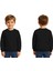 Unisex Düz Baskısız Çocuk Sweatshirt 3 Iplik Şardonlu Kumaş 1