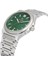 Davıd Guner Gümüş Kaplamalı Yeşil Kadranlı Erkek Kol Saati DG-8781GA-WA7 3