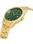 Davıd Guner Sarı Kaplamalı Yeşil Kadranlı Erkek Kol Saati DG-8778GA-B10 3