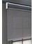Bizden Perde Çift Mekanizmalı Antrasit Jaluzi Görünümlü Tül ve Stor Güneşlik Perdeler 3