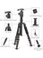 Z669 Magnezyum-Alüminyum Alaşımlı Tripod/monopod- Telefon Tutucu-Çanta ve Bluetooth Kumanda Ile 3