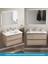 Sistema T-Flat Slim Ince Formlu Lavabo 81 x 46,5 cm Beyaz 2