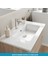 Sistema T-Flat Slim Ince Formlu Lavabo 81 x 46,5 cm Beyaz 3