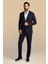 Super Slim Fit Ekstra Dar Kesim Beli Lastikli İpli Takım Elbise 6