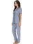 Kadın Lacivert Pijama Takım - 20090 2