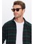 Erkek Slim Fit Dar Kesim Oduncu Kareli Kışlık Gömlek 1