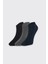 3'lü Düz Kısa Erkek Çorap 1