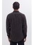 Erkek Slim Fit Tek Cep Kapaklı Düz Oduncu Spor Kahverengi Gömlek 7