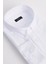 Erkek Big Size Büyük Beden Nakışlı Oxford Doku Cepli Beyaz Yaka Düğmeli Gömlek 1