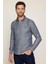 Slim Fit Uzun Kollu Düğmeli Yaka Pamuklu Kolay Ütü Düz Erkek Gömlek 1