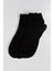3'lü Düz Kısa Siyah Erkek Çorap 1