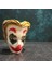 Özel Tasarım El Yapımı Seramik Joker Face Surat Kupa Bardak 2