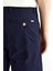 Erkek Lacivert Slim Fit Şort 205353.433 6
