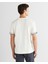 Erkek Beyaz Regular Fit Bisiklet Yaka T-Shirt 2325320T.113 2