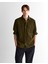 Erkek Yeşil Relaxed Fit Klasik Yaka Gömlek 3825109T.301 1