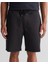 Erkek Siyah Regular Fit Logolu Şort 2825122T.5 4