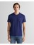 Erkek Lacivert Relaxed Fit Bisiklet Yaka T-Shirt 2324367T.423 1