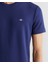 Erkek Lacivert Relaxed Fit Bisiklet Yaka T-Shirt 2324367T.423 5
