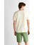 Erkek Krem Regular Fit Bisiklet Yaka T-Shirt 2003304.130 2