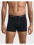 Erkek Siyah Slim Fit Logolu 3'lü Boxer 900023004.5 2