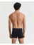 Erkek Siyah Slim Fit Logolu 3'lü Boxer 900023004.5 3