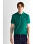 Erkek Yeşil Regular Fit Çizgili Polo 2014035.322 4