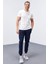 İndigo Fermuar Cepli Dar Kalıp Jogger Erkek Eşofman Alt - 84343 10