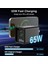 Linkage Lkc-56 Gan 65WATT 2xusb-C + 1xusb-A Çıkışlı, Dahili Usb-C Kablolu Hızlı Duvar Şarj Aleti 3