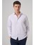 Erkek Beyaz Trend Slim Fit Italyan Yaka Gömlek 2