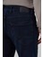 Erkek Lacivert Denim 5 Cep Dynamic Fit Jean Kot Pantolon 4