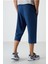 Parlament Pamuklu Yumuşak Dokulu Standart Fit Nakışlı Erkek Kapri - 83102 10