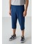 Parlament Pamuklu Yumuşak Dokulu Standart Fit Nakışlı Erkek Kapri - 83102 9