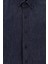 Uzun Kol Slim Fit Dar Kesim Denim Pamuk Gömlek 3