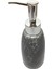 Desenli Gri Sıvı Sabunluk 8X8X17CM 300ML, Şık ve Pratik Tasarım 2