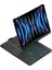 OMR02 iPad Pro 11 (2024) F11 Ats Kılıf Magic Dönen Klavyeli Tablet Kılıf - Siyah 4
