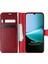 Xiaomi Redmi 15C Kılıf Delux Leather Wallet Kırmızı 1
