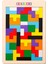 Montessori Ahşap Tetris & Blok Puzzle Zeka Oyuncağı Seti 1