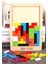 Montessori Ahşap Tetris & Blok Puzzle Zeka Oyuncağı Seti 5