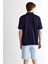 Erkek Lacivert Relaxed Fit Polo 2425124T.433 2