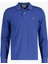 Erkek Mavi Regular Fit Uzun Kollu Polo 2230.407 1