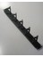 1u 19'' Metal Kancalı Yatay Kablo Organizer Siyah 4