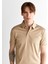 Erkek Bej Slim Fit Polo 2014027.239 4