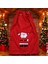 Santa Claus Gift Sack 70X50 cm Noel Baba Hediye Çuvalı Büyük Boy Noel Baba Çuvalı Yılbaşı Süsleri 5